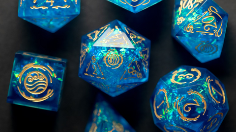 Avatar Elemental Dice Collection - Urwizards