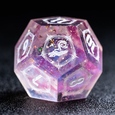 URWizards D&D Resin Fairy Engraved Dice Set Wizard - Urwizards