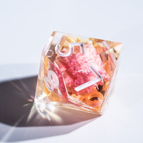 Inner-dice Handmade Sharp Edge Resin Dice Set -Sunsets- - Urwizards