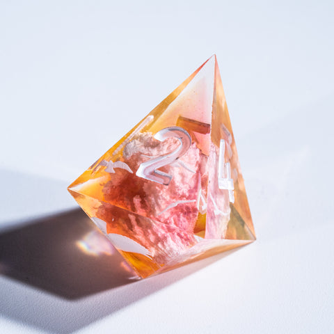 Inner-dice Handmade Sharp Edge Resin Dice Set -Sunsets- - Urwizards
