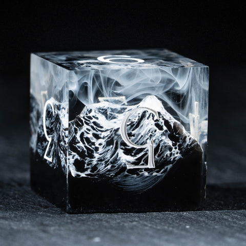 URWizards D&D Resin Engraved Dice Set Mysterious Realm -the Alps - Urwizards