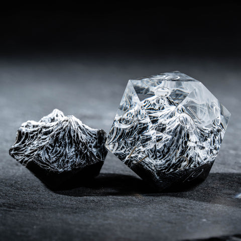 URWizards D&D Resin Engraved Dice Set Mysterious Realm -the Alps - Urwizards
