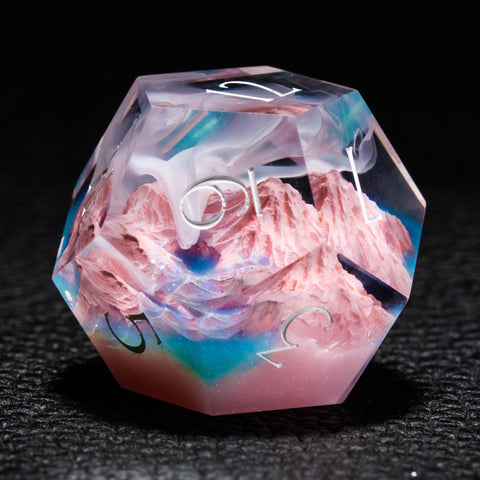 URWizards D&D Resin Engraved Dice Set Mysterious Realm - Paradise - Urwizards