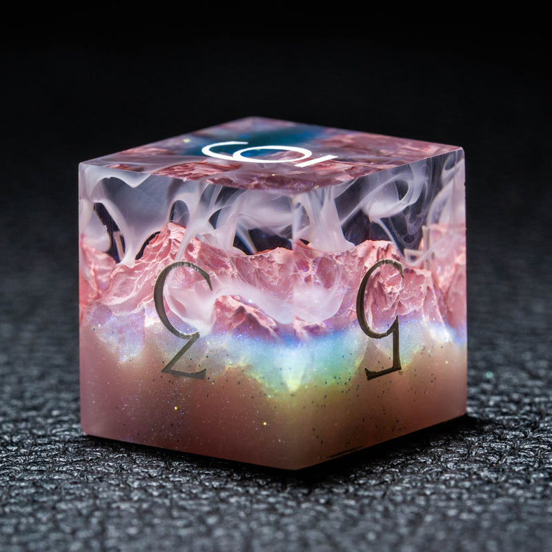 URWizards D&D Resin Engraved Dice Set Mysterious Realm - Paradise - Urwizards