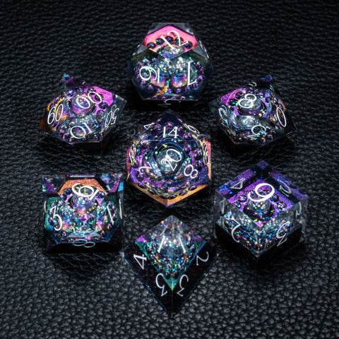 URWizards D&D Resin Engraved Dice Set The Galaxy - Urwizards
