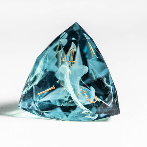 URWizards D&D Resin Tidebound Fate Engraved Dice Set Multi-faceted Style