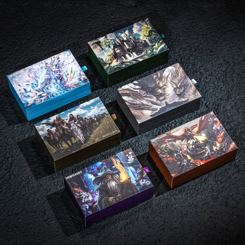 URWizards D&D Blood stone Engraved Dice Set Blood Hunter Style - Urwizards