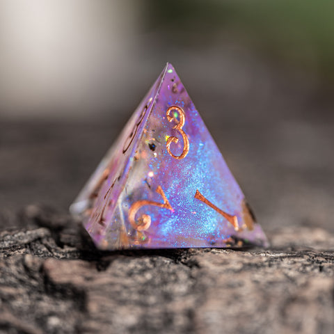 URWizards D&D Fairy Resin Engraved Dice Set YEET & OOF - Urwizards