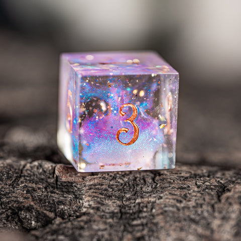 URWizards D&D Fairy Resin Engraved Dice Set YEET & F*CK - Urwizards