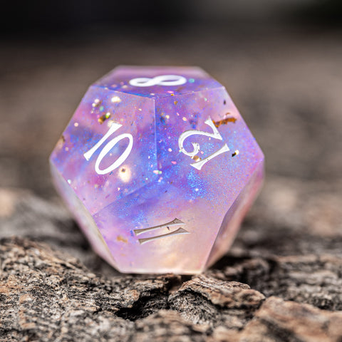 URWizards D&D Fairy Resin Engraved Dice Set Blossom - Urwizards