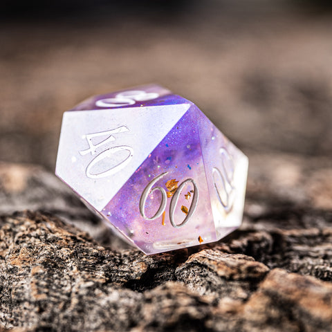 URWizards D&D Fairy Resin Engraved Dice Set Blossom - Urwizards