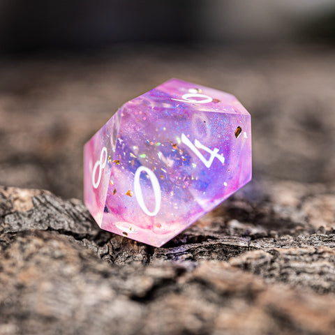 URWizards D&D Fairy Resin Engraved Dice Set Blossom - Urwizards