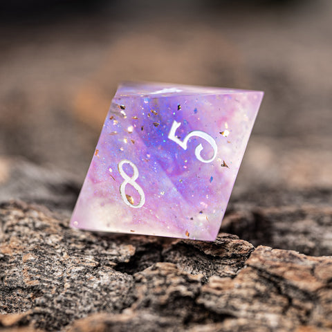 URWizards D&D Fairy Resin Engraved Dice Set Blossom - Urwizards