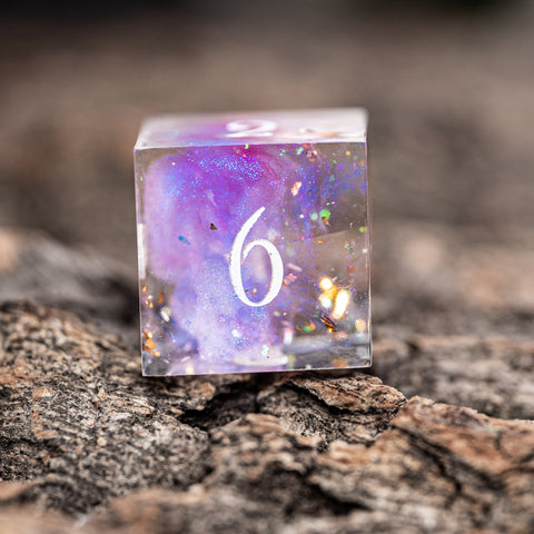 URWizards D&D Fairy Resin Engraved Dice Set Blossom - Urwizards