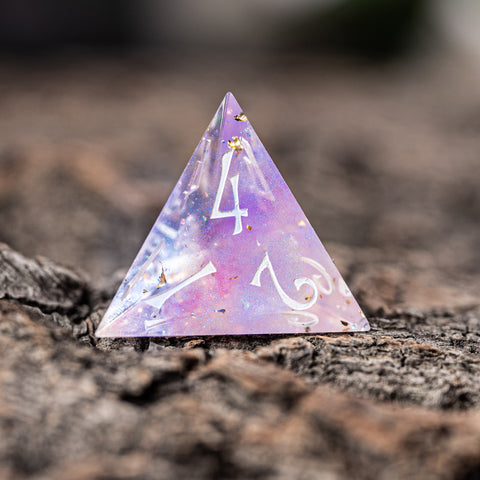 URWizards D&D Fairy Resin Engraved Dice Set Blossom - Urwizards