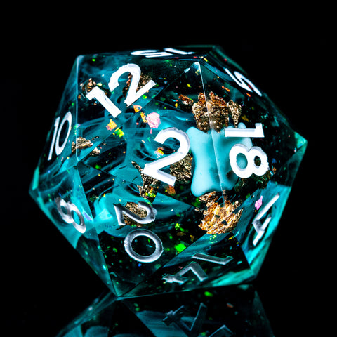 URWizards D&D Sharp Edge Eternal Forest Resin Dice Set - Urwizards