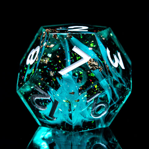 URWizards D&D Sharp Edge Eternal Forest Resin Dice Set - Urwizards
