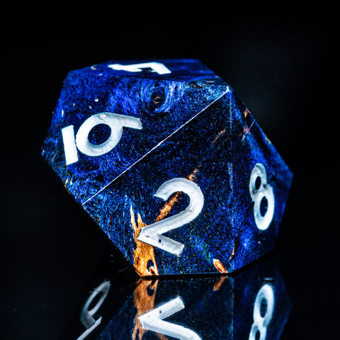 URWizards D&D Stabilized Wood Dice Set Phoenix - Urwizards