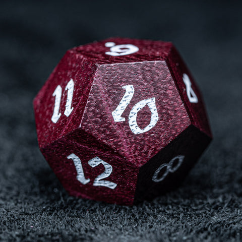 URWizards D&D Purpleheart Wood Dice Set - Urwizards