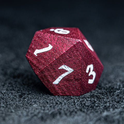 URWizards D&D Purpleheart Wood Dice Set - Urwizards