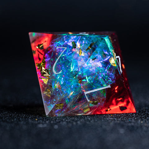 URWizards D&D Toxic Resin Engraved Dice Set Fuck You Fuck Me Style - Urwizards