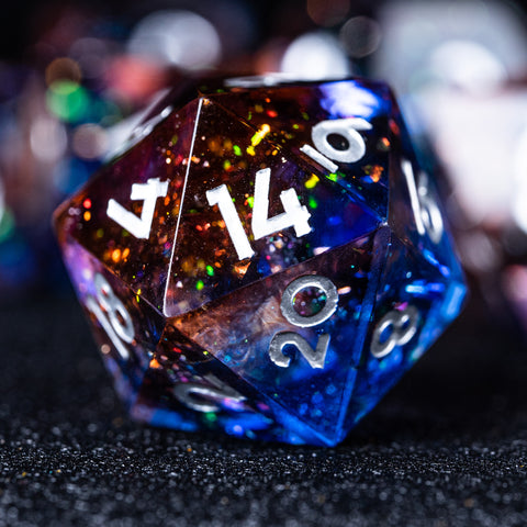 URWizards D&D Sharp Edge Dawn Resin Dice Set - Urwizards