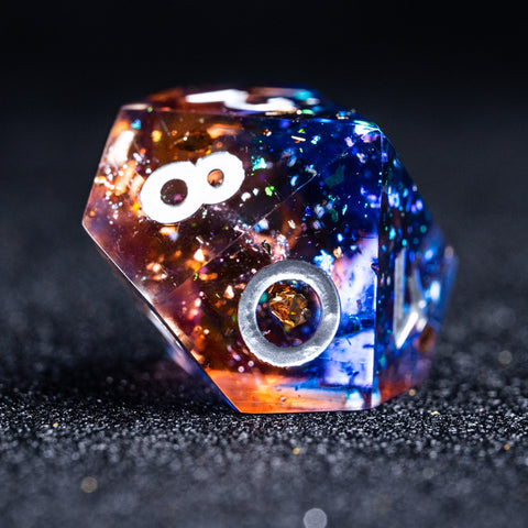 URWizards D&D Sharp Edge Dawn Resin Dice Set - Urwizards