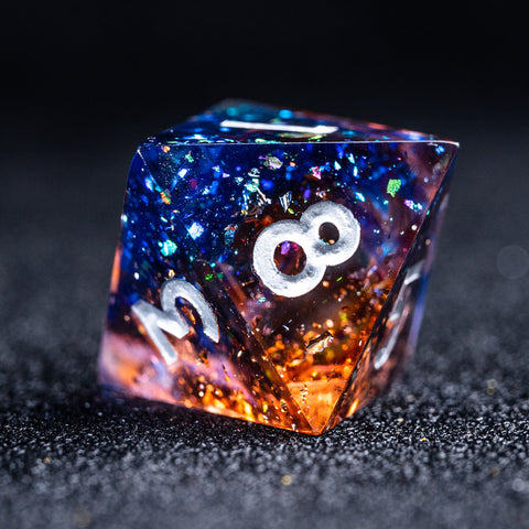 URWizards D&D Sharp Edge Dawn Resin Dice Set - Urwizards