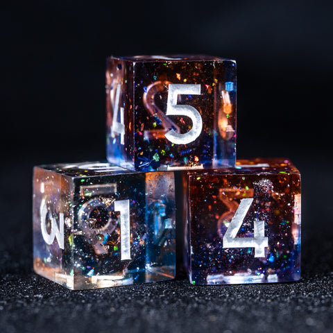 URWizards D&D Sharp Edge Dawn Resin Dice Set - Urwizards