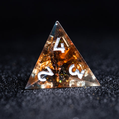 URWizards D&D Sharp Edge Dawn Resin Dice Set - Urwizards