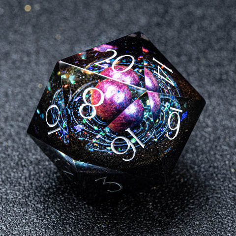 URWizards D&D Resin Engraved Dice Set The Galaxy - Urwizards