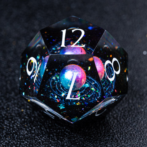 URWizards D&D Resin Engraved Dice Set The Galaxy - Urwizards