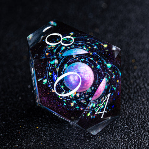 URWizards D&D Resin Engraved Dice Set The Galaxy - Urwizards