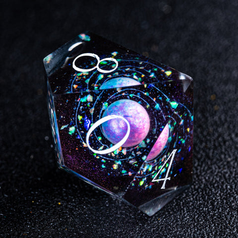 URWizards D&D Resin Engraved Dice Set The Galaxy - Urwizards