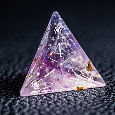 URWizards D&D Fairy Resin Engraved Dice Set Cleric Style - Urwizards