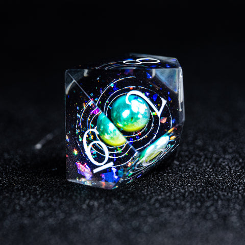 URWizards D&D Resin Engraved Dice Set The Galaxy - Urwizards