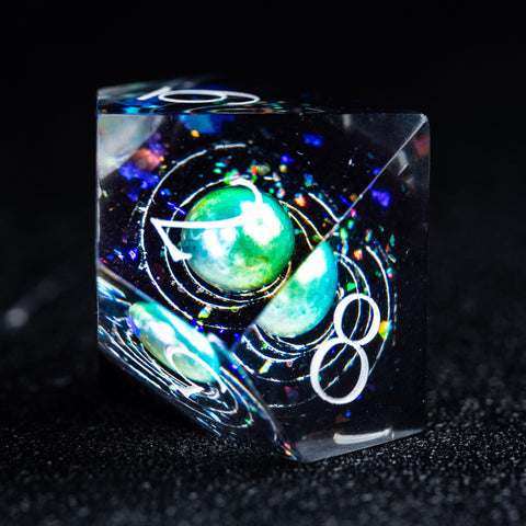 URWizards D&D Resin Engraved Dice Set The Galaxy - Urwizards