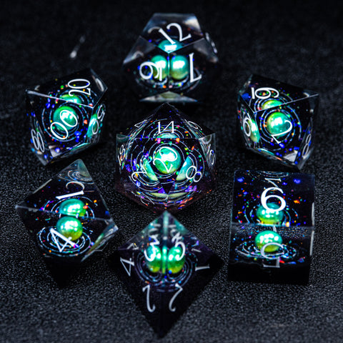 URWizards D&D Resin Engraved Dice Set The Galaxy - Urwizards