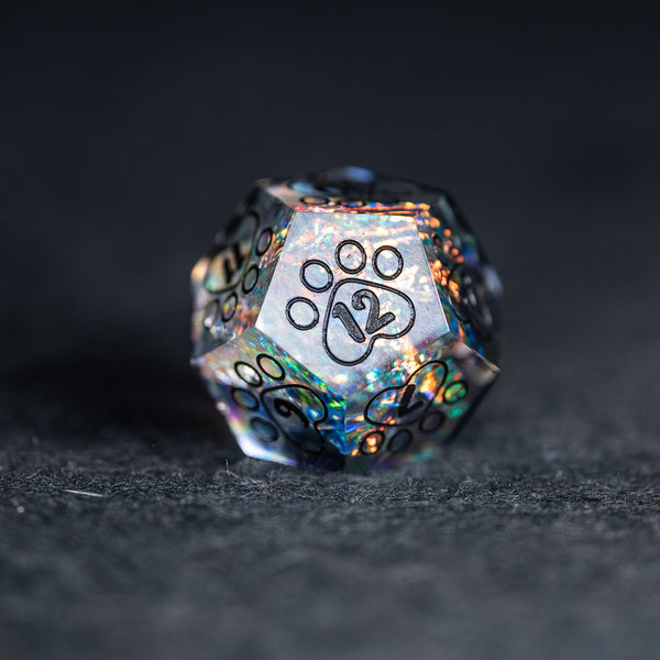 Faceted - D4, four sided gaming dice (K2VWXYG2W) by Foxworks