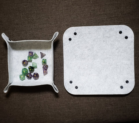 URWizards Soft Wool Felt Dice Tray - Soft Tray - Dungeons and Dragons - RPG Game - DND MTG Game - Urwizards