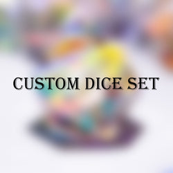 URWizards Custom font style for dice, Custom initial on Dice, Dnd Natural Gemstone Dice MTG Game - Urwizards