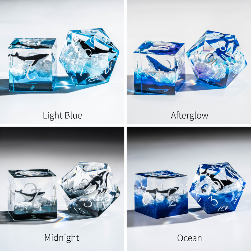 a series of four images showing different shapes of ice cubes
