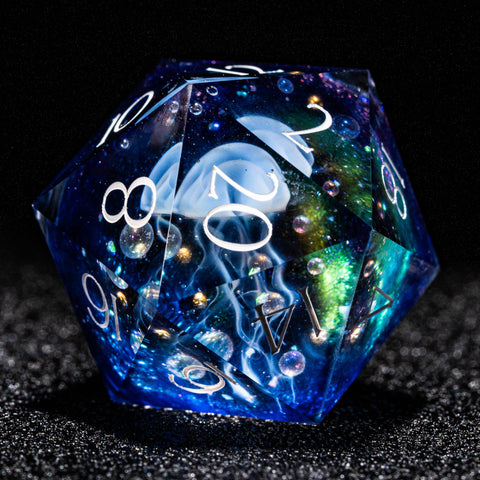 URWizards D&D Engraved Exquisite Luxury Handcrafted D20 Dice