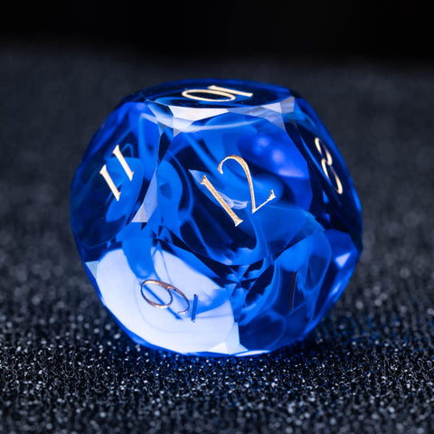 URWizards D&D Resin Rainbow Engraved Dice Set Multi-faceted Style