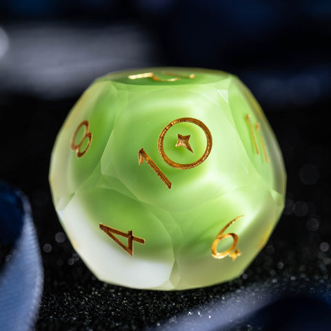 URWizards D&D Resin Jelly Gummies Engraved Dice Set Multi-faceted Style