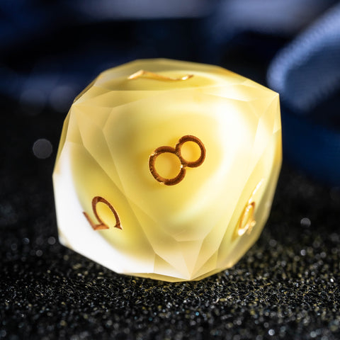 URWizards D&D Resin Jelly Gummies Engraved Dice Set Multi-faceted Style