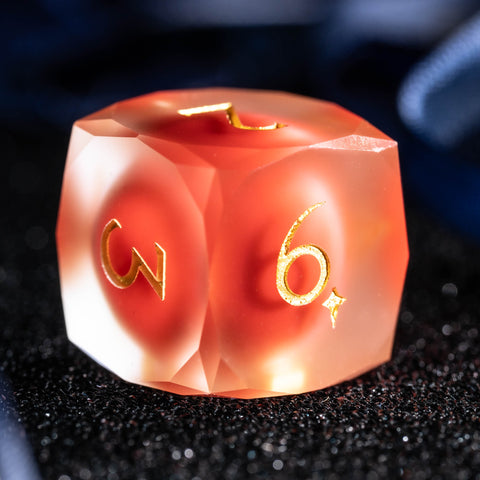 URWizards D&D Resin Jelly Gummies Engraved Dice Set Multi-faceted Style