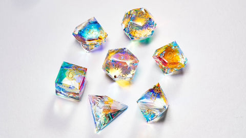 Multi-Facted Prism Glass Dice II