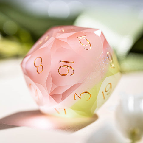 URWizards D&D Resin Guava Jelly Dice Set Multi-faceted Style