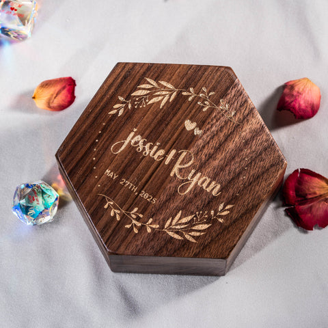 Custom Wedding Anniversary Gift Diamond-like Dice